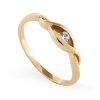ARTES-Pierścionek z brylantem 0,045ct AB-14