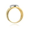 Pierścionek złoty 585 z brylantami 0,26ct W-352 zaręczynowy obrączka