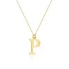 Łańcuszek złoty 585 literka O brylant 0,005ct zawieszka