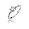 Pierścionek złoty 585 z brylantami 0,52ct W-477zaręczynowy