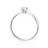Pierścionek złoty 585 z brylantem 0,15ct zaręczynowy W-484