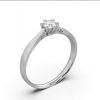 Pierścionek złoty 585 brylant 0,26ct zaręczynowy BR-0103B2