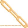 Łańcuszek złoty 585 naszyjnik łańcuszek SPINACZE modny 42cm