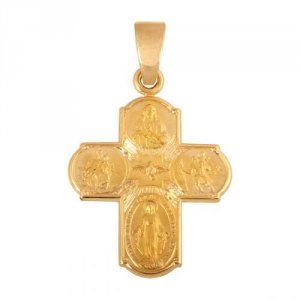 Krzyżyk złoty 585 - 47942