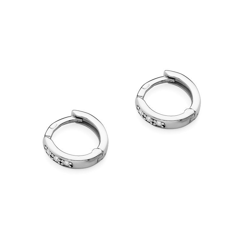 Kolczyki złote 585 brylantami 0,8ct KO-235