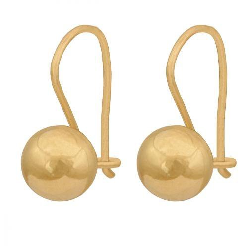 Kolczyki złote 585 wiszące - 36694