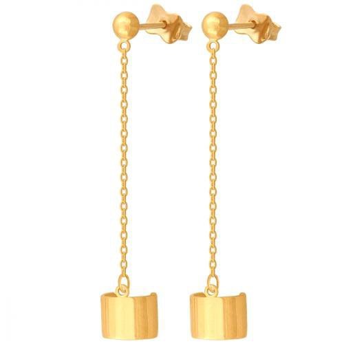 Kolczyki złote 585 nausznice - 42837