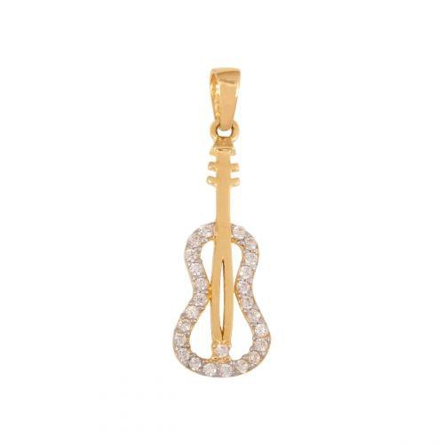 Zawieszka złota 585 gitara - 45131