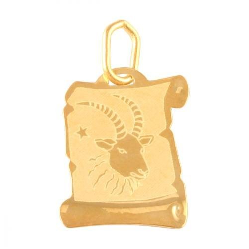 Zawieszka złota 585 znak zodiaku Koziorożec - Zokoz