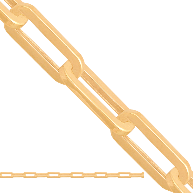 Łańcuszek złoty 585 naszyjnik łańcuszek SPINACZE modny 42cm