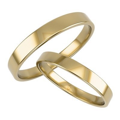 Obrączki złote 3mm klasyczne 585 