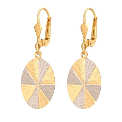 Kolczyki złote 585 wiszące - 33228