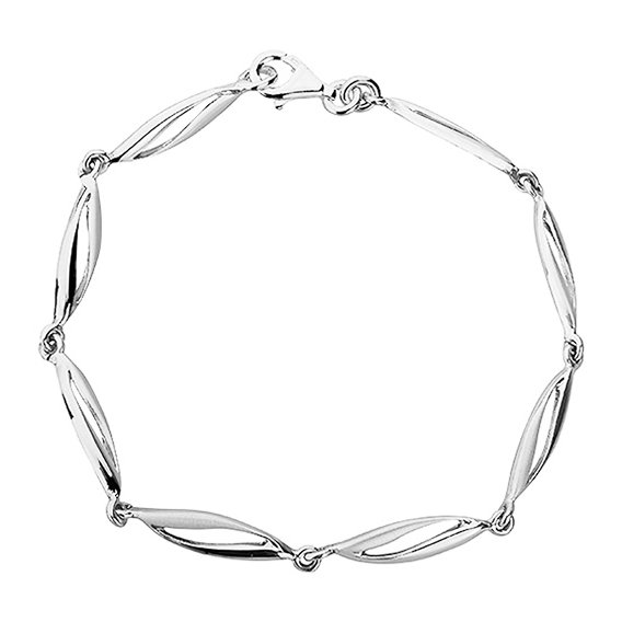 BRANSOLETKA SREBRO 925 ELEGANCKA ELEMENTOWA 