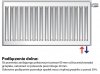 Purmo CV22 600x1100 Grzejnik panelowy pokojowy