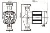 Pompa obiegowa 32/80-180 mm MAGI elektroniczna pompa c.o.