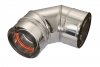 Poujoulat kolano 80/125 EC 87 stopni