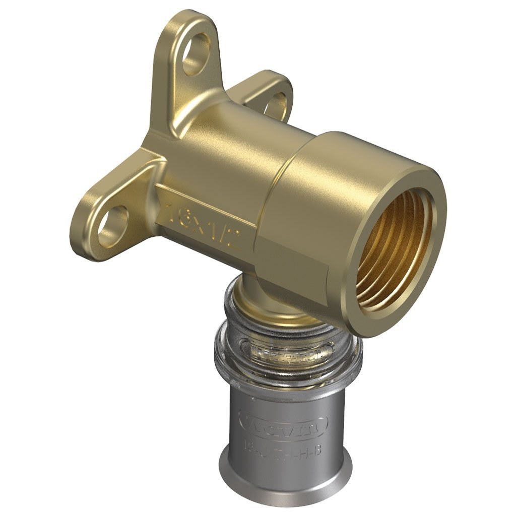 Wavin Pex kolano 16x1/2 GW z wieszakiem Tigris M5