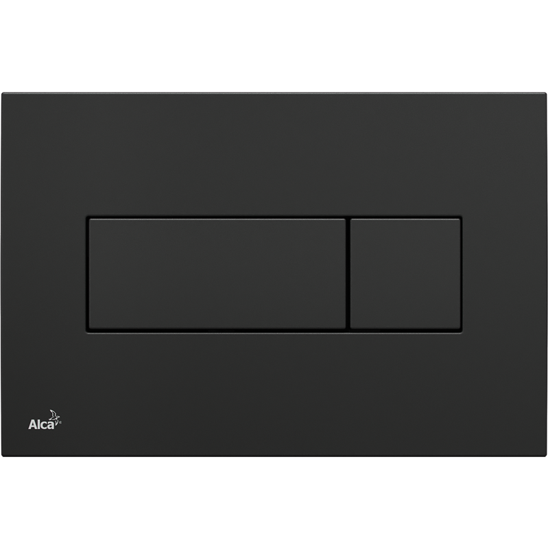 Alcaplast M378 przycisk splukujacy WC czarny polysk - Foxhurt