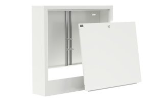 Szafka natynkowa rozdzielacza 9-10 obwodów Skrzynka rozdzielacza Ocynkowana 760x580x110 mm