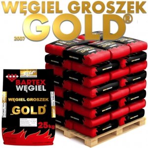 Węgiel Polski Bartex Gold 500 kg Groszek wysokokaloryczny 27-29 MJ