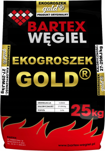 Węgiel Polski Ekogroszek Gold Bartex 500 kg 27-29 MJ