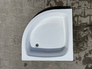 Brodzik Sanplast półokrągły 80 cm x 16 cm WYPRZEDAŻ