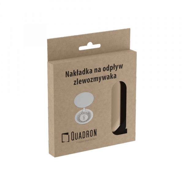 Miedziana nakładka do odpływu zlewozmywaka nano PVD
