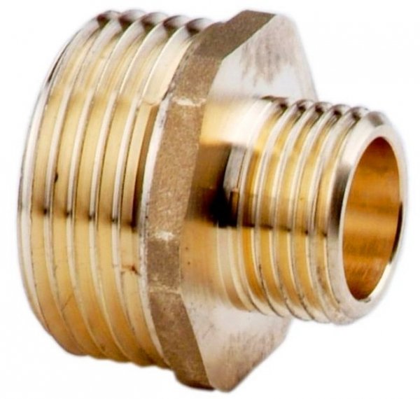 Nypel redukcyjny 3/4x1/2&quot; mosiężny