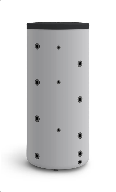 Zbiornik buforowy z wężownicą SG(B) 800 l, izolacja rozbieralna Neodul®, obudowa skay, nieemaliowane