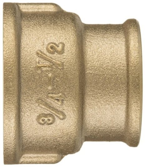 Mufa redukcyjna 1x1/2&quot; Redukcja mosiężna mufowa