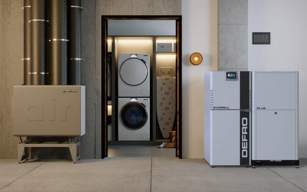 Piec Defro Evopell Plus 12 kW kocioł peletowy z podajnikiem do 140 m2