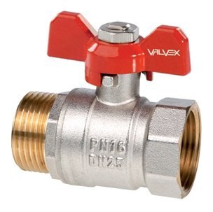 Valvex Zawór kulowy WZ z motylkiem 1/2&quot; Oro
