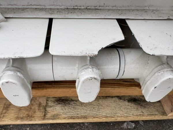 Grzejnik aluminiowy 500 mm 1 żeberko - wyprzedażowy 