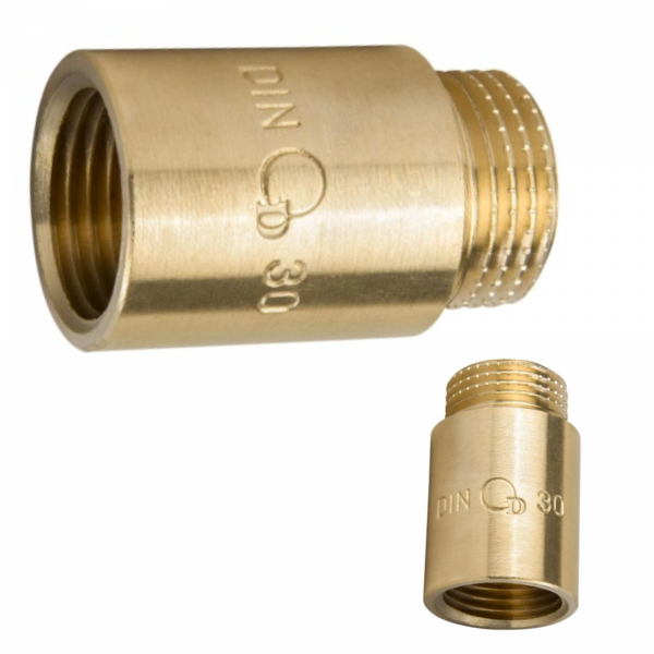 Przedłużka Mosiężna 1/2" 4 cm