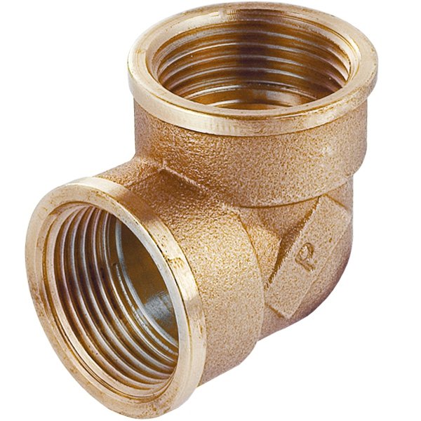 Kolano Mosiężne 3/4&quot; kolanko wkrętne wzmocnione
