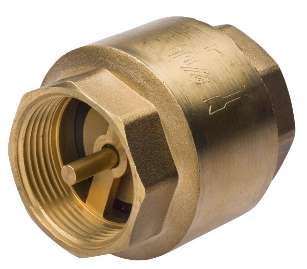 Zawór zwrotny 1/2&quot; do wodny mosiężny dn 15