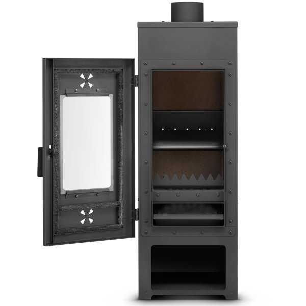 Piecyk koza 8 kW kominek szamotowy wolnostojący Matylda Ekoprojekt