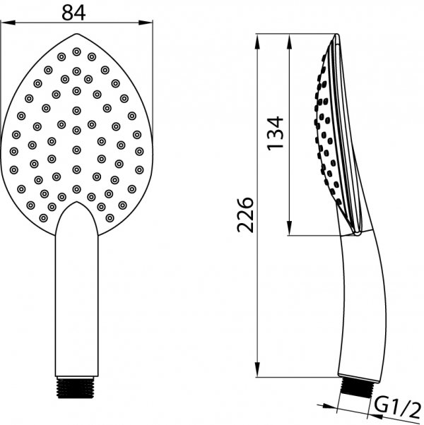 Słuchawka prysznicowa Valvex Robe 2449280 