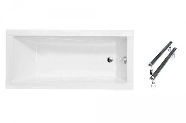 Besco Modern wanna akrylowa 140x70 prostokątna