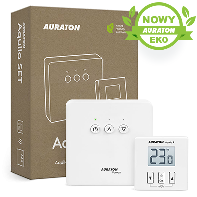 Auraton Aquila bezprzewodowy regulator temperatury pokojowej