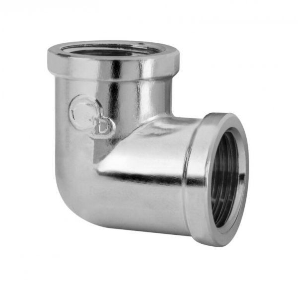 Kolano chromowane 1/2&quot; nr 6
