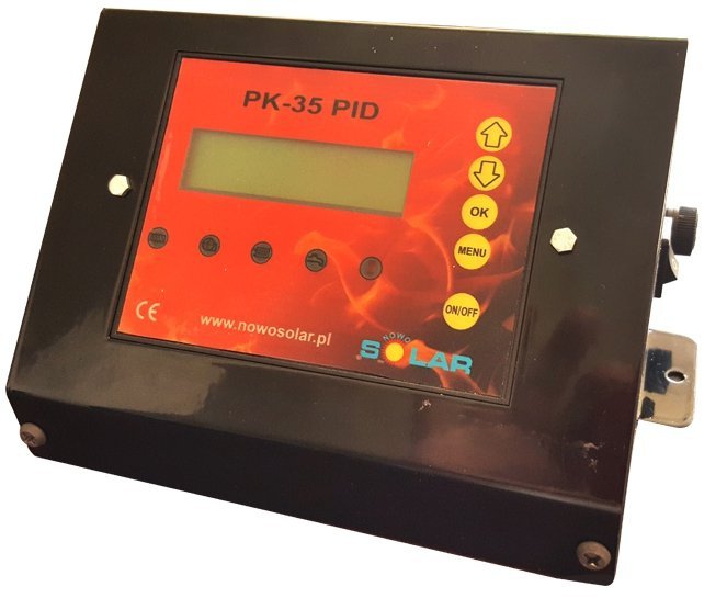 Sterownik do pieca z podajnikiem PK-35 PID (co, cwu, dmuchawa, podajnik