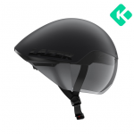 Kask rowerowy Lazer Victor KinetiCore CE-CPSC — Matte Black, rozmiar M (55–59 cm) + wizjer