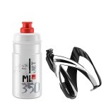 Elite Kit CEO Black Glossy +Bidon Jet 350ml Clear Log Rd 