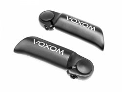 Rogi kierownicy Voxom Bar End BE1 — czarne, 96 mm (para)