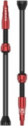 Zawory tubeless Lezyne Tubeless Valve CNC 80 mm — aluminiowe - czerwone