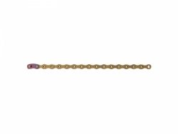 Łańcuch SRAM XX1 Eagle 12-rzędowy 126 ogniw — PowerLock, FlowLink, złoty