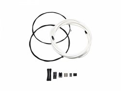 Zestaw linek i pancerzy hamulca SRAM SlickWire Pro Road — biały