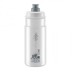 Elite Bidon Jet Green Clear Grey Logo 550ml 