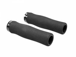 Chwyty rowerowe Voxom Grips GR6 — czarne, 132 mm